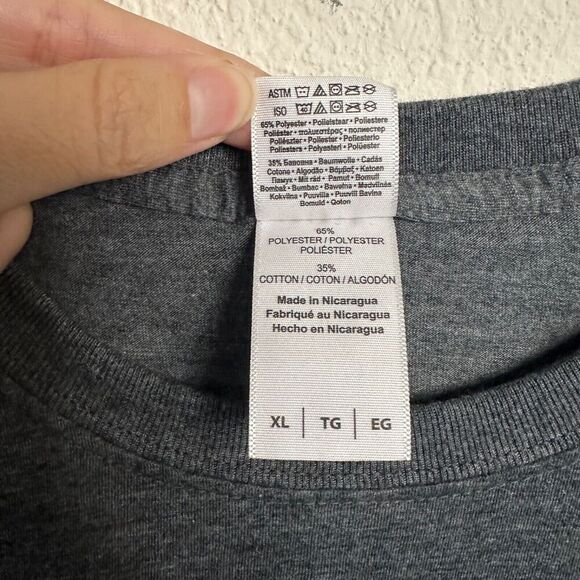 Neil Diamond 2015 World Tour T-Shirt Local Crew Soft Style Gray size XL - Picture 4 of 6